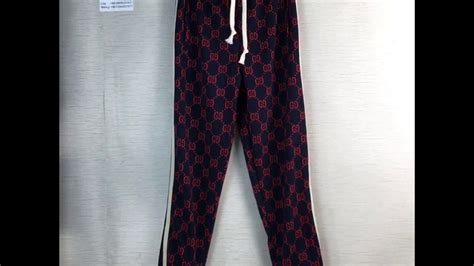 fake gucci joggers|authentic gucci tracksuit.